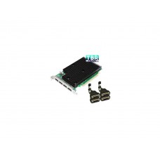HP 490565-001 nVidia NVS 450 512MB PCI-E x16 Quad Display Port Video Card 492187-001